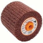 Non-Woven Flap Wheel Drum, 4-1/2 in Dia Wheel