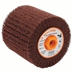 Non-Woven Flap Wheel Drum, 4-1/2 in Dia Wheel