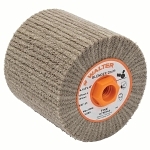 Non-Woven Flap Wheel Drum, 4-1/2 in Dia Wheel