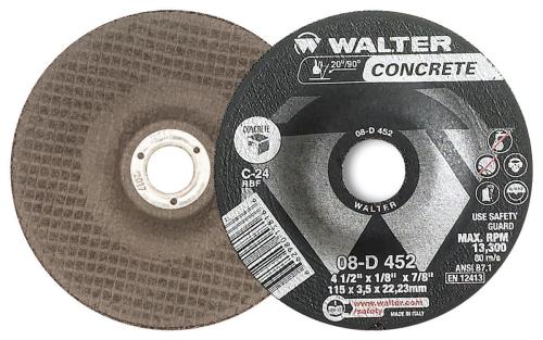 Concrete 4-1/2X1/8 C-24 Grinding Wheel