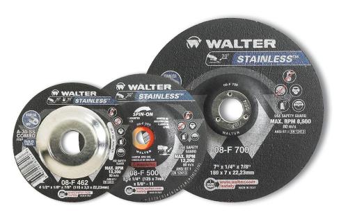 Grinding Wheel, 9 in Dia Wheel x 1/8 in THK Wheel, 5/8-11 in Center Hole