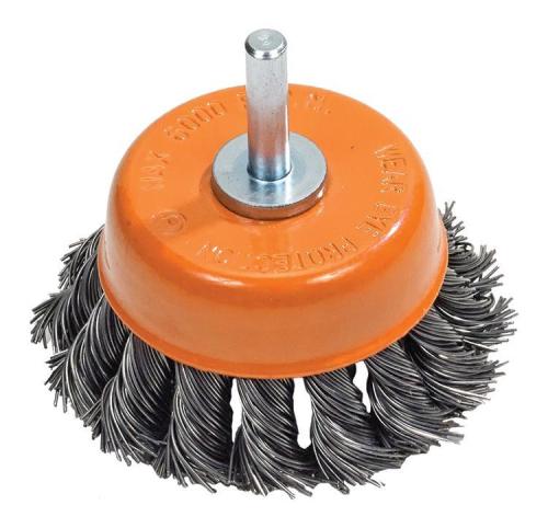 3 Mounted Wheel Cup Brush