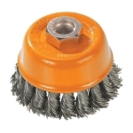 13F354 Cup Brush, 3 in Dia Brush