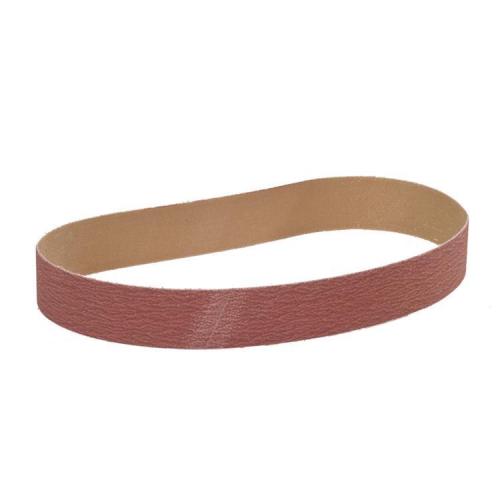 Wide Sanding Belt, 1-1/2 in W Belt x 30 in L, 80 Grit, Flexible Cloth Backing