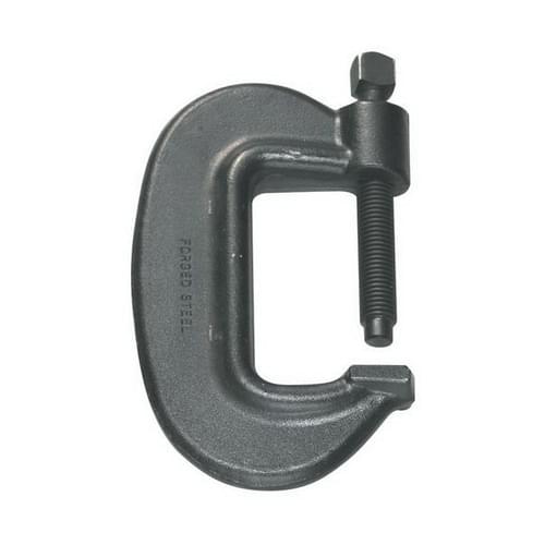 Deep Throat Heavy Service Standard Screw C-Clamp, 3-11/16 in D Throat