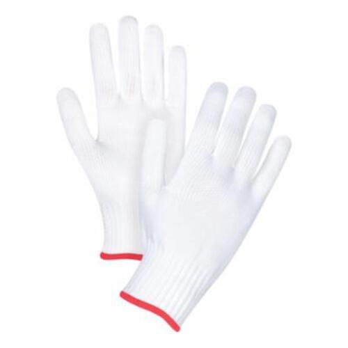 Zenith General Purpose Gloves, String Knit L White