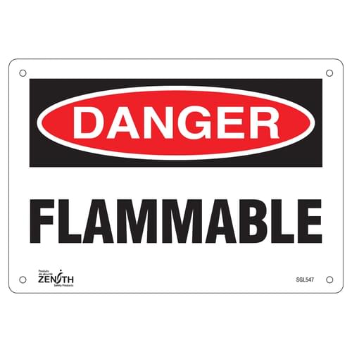 Chemicals and Hazardous Material Sign