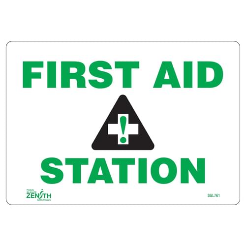 English Facility Sign
