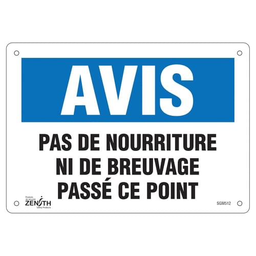 Housekeeping and Hygiene Sign