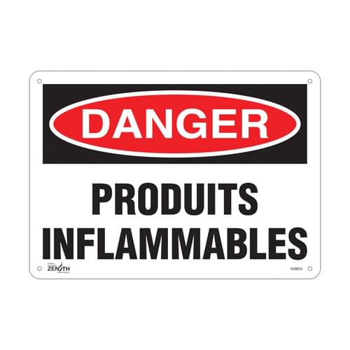 Fire and Emergency Sign