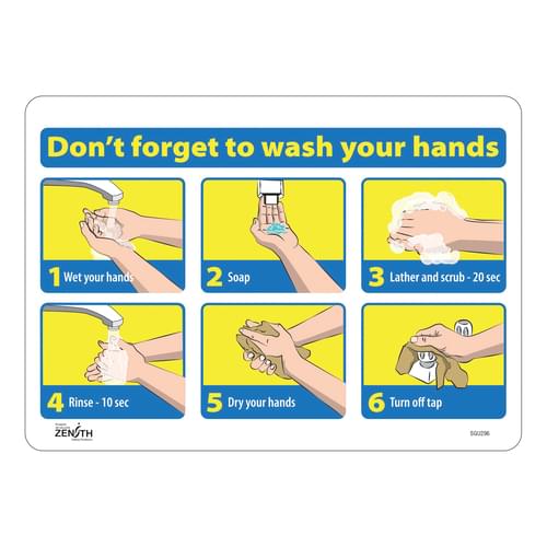 Housekeeping and Hygiene Sign