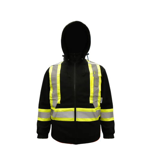 Safety Fleece Hoodie, XL