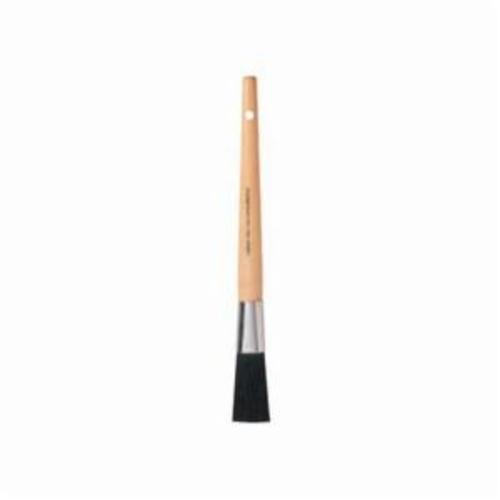 Paint Brush, #4, 13/16 in W x 9/16 in THK Black China Brush