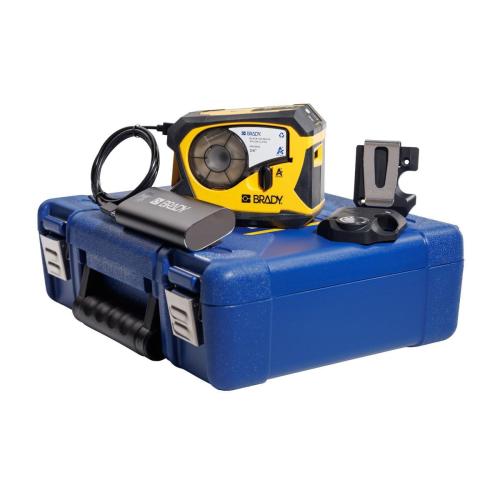 M211 Label Printer, 0.75 in W Tape, 4 - 150 pt Font