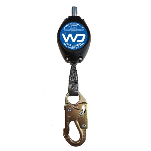 Type 1 Web Self-Retracting Lanyard, 11 ft L