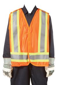 Vest Orange 5/Tearaway 4XL/5XL - CSA