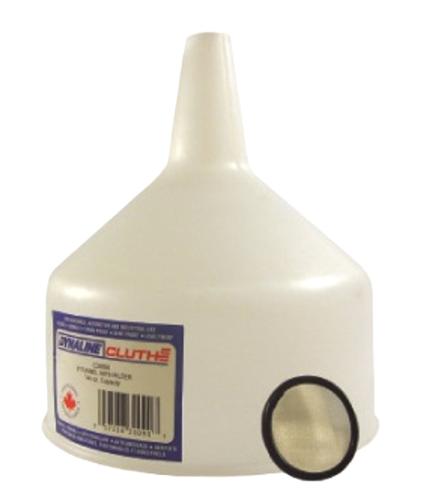 Plastic Funnel w/ Filter 9"