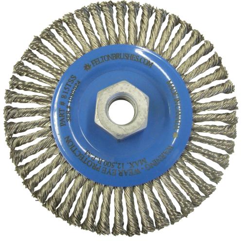 Wire Wheel 5-7/8 x 3/16 x 5/8-11 CS