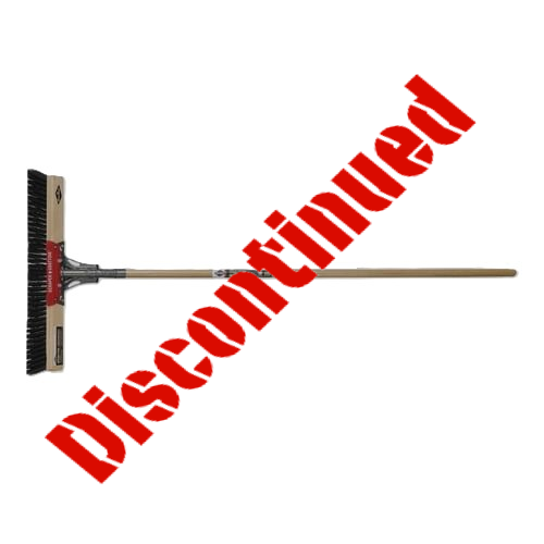 Garant 84243 Pro Series Industrial-Grade Push Broom With Scraper