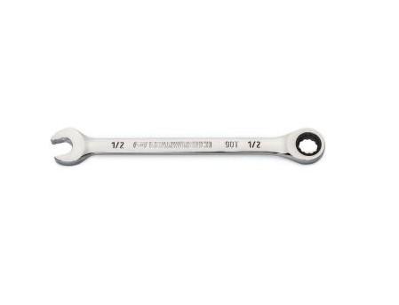 1/2" 90-Tooth Ratcheting Combination Wrench