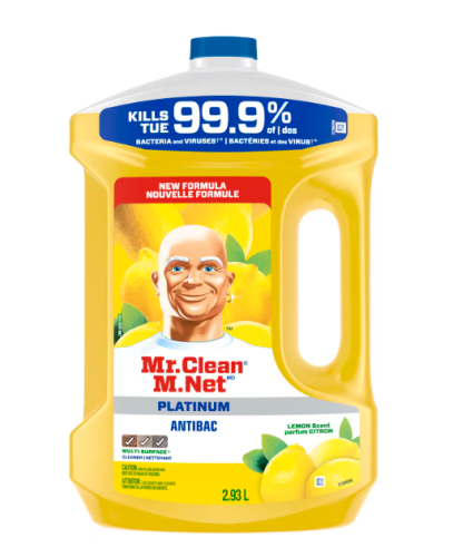 All Purpose Antibacterial Cleaner, Lemon, 2.93 L