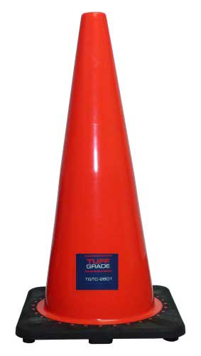TRAFFIC CONE 28" NO COLLAR