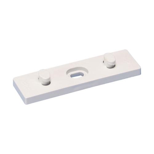 Mechanical Base Plate, 3/16 in Hole, For SUPERKLIP Clamp (4.5mm)