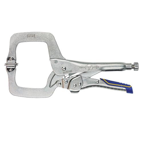 C-Clamp, 11 in L Jaw, 2-5/8 in D Throat, 3-3/8 in Jaw Opening