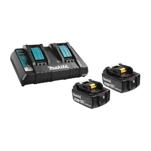 Standard Battery and Dual-Port Rapid Charger Kit