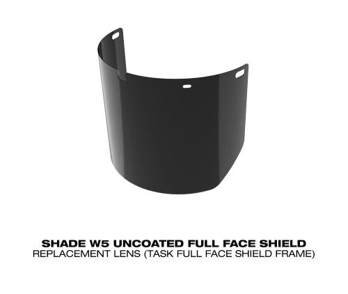 Full Face Shield Replacement Lens, Bolt