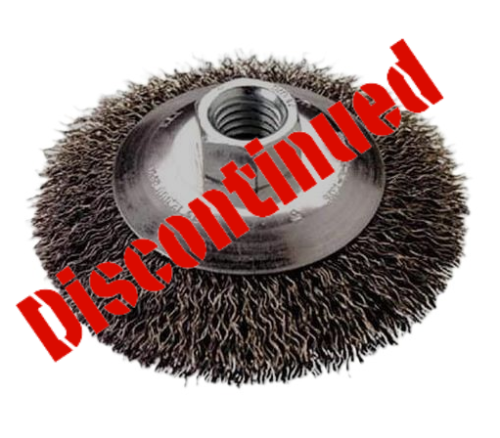 4" Carbon Steel Bevel Crimped Brush