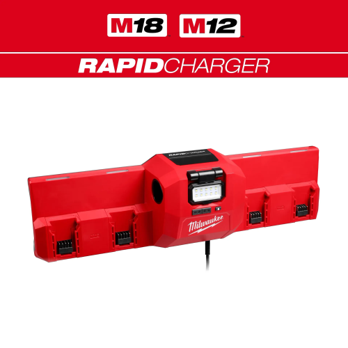 M18 and M12 Gangbox Rapid Charger