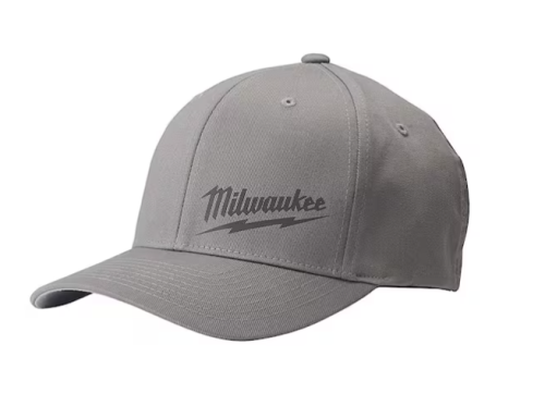 Unisex Fitted Hat, L/XL, Gray