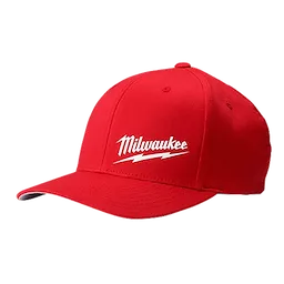Unisex Fitted Hat, L/XL, Red
