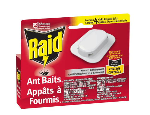 Raid Ant Baits Ant Killer, 4-pk