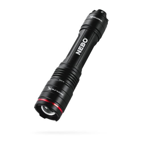 Rechargeable LED Flashlight with 1,800 Lumen Turbo Mode