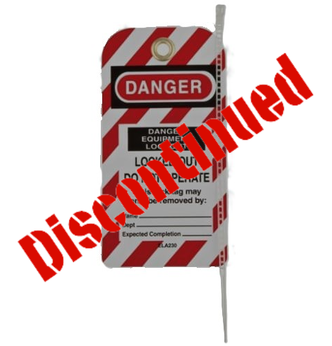 Honeywell Safety ELA230G/1 Lockout Tag