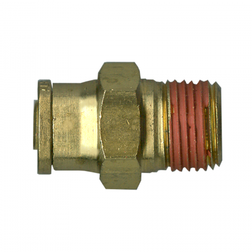 Male Pipe Connector 1/2" Tube x 1/4" MNPT