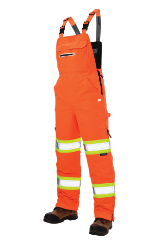 Overall BIB Safety Tough Flex, Orange, Medium