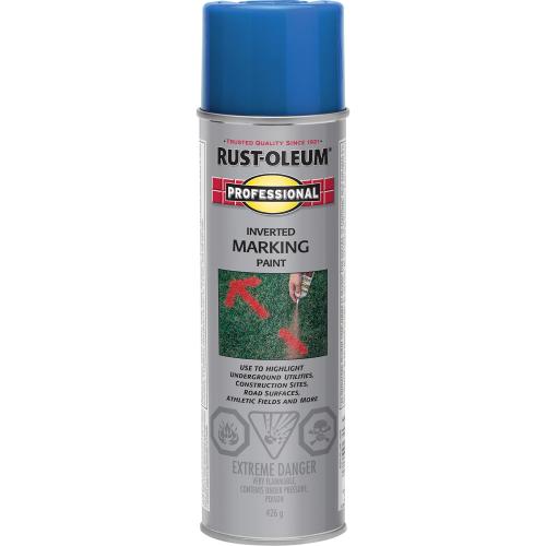 Inverted Marking Paint Spray, Blue 456G
