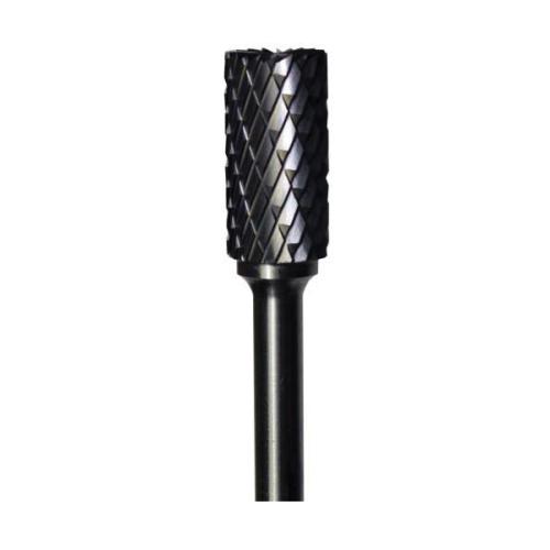 1/2" Carbide Burr, End Cut End, Cylindrical Head