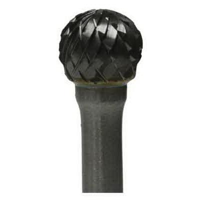 1/4" Carbide Burr, Ball Head