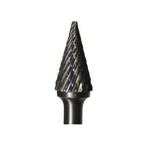 1/4" Carbide Burr, Pointed End, Cone Head