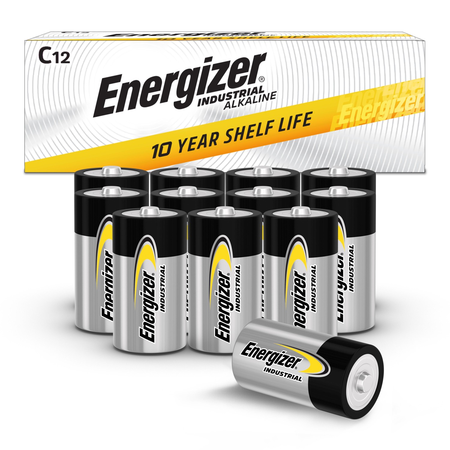 C Batteries, C Cell Alkaline Batteries
