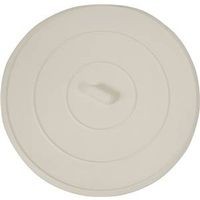 SINK STOPPER WHITE 5IN