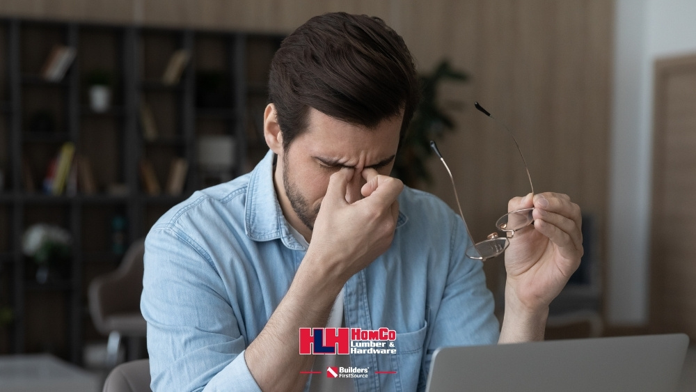 Carbon monoxide poisoning symptoms like dizziness and headache