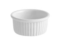 RAMEKIN,PORC 4.5OZ BRWE FLT 48