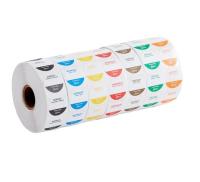 LABEL,DAY OF THE WEEK 1" ROLLS