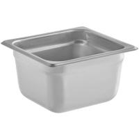 PAN,STEAM TABLE 1/6 4"DEEP  S/
