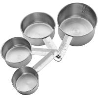 SET,MEASURING CUP 4-PIECE S/S